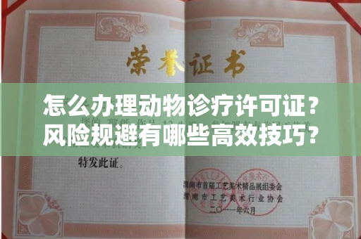 全国怎么办理动物诊疗许可证?风险规避有哪些高效技巧?